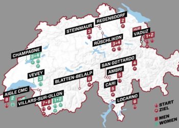 Tour de Suisse 2024 : Parcours détaillé