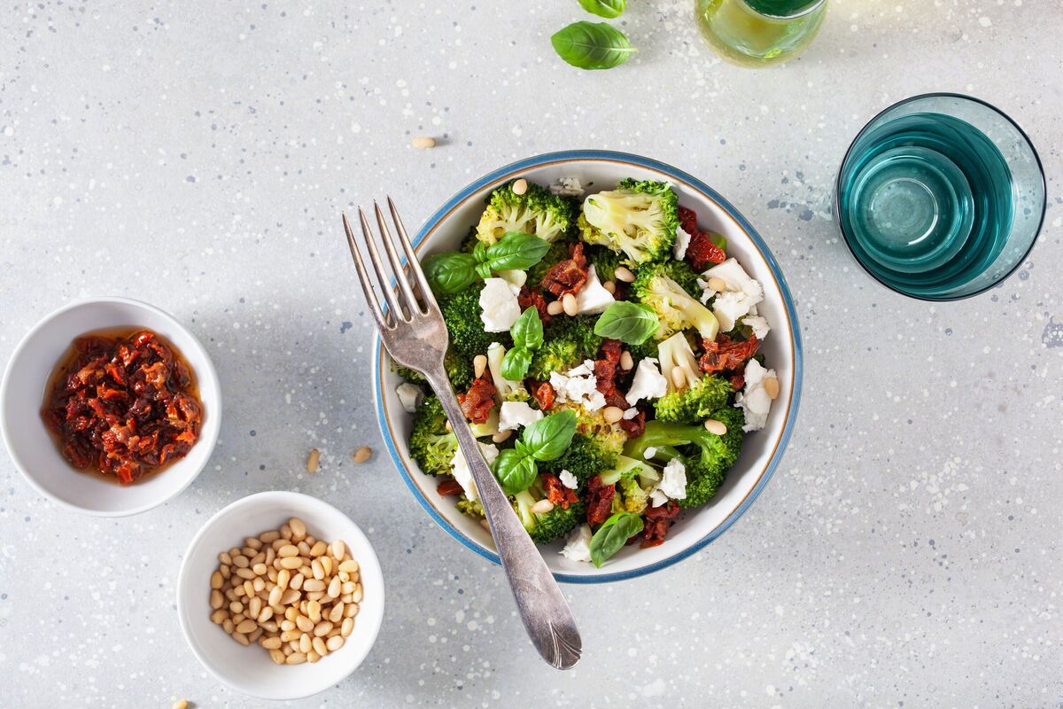 salade de brocoli saine 