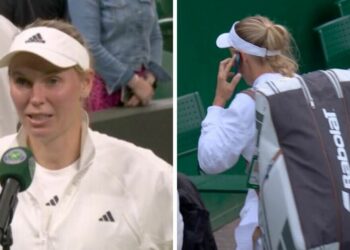 Les stars de Wimbledon contraintes d’arrêter de jouer et de déplacer les terrains à un moment crucial