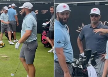 Jon Rahm se moque ouvertement de son compatriote rebelle de LIV Golf sur le tee-box – « Toujours un »