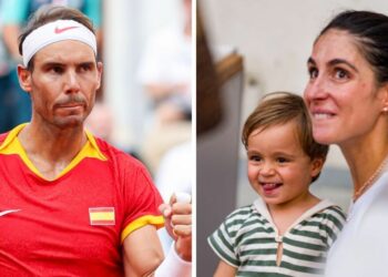 Rafael Nadal envoie un message émouvant à sa femme et à son fils après avoir « souffert » aux Jeux olympiques