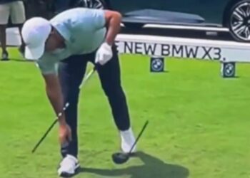 Rory McIlroy prend le pilote en photo alors qu’un accident anormal au championnat BMW laisse la star au visage rouge