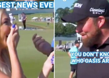 Shane Lowry ne trouve plus ses mots alors que le journaliste « ruine son interview » avec un commentaire honnête