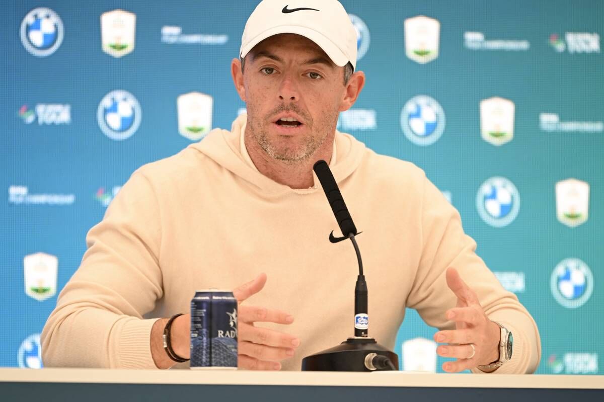 Rory McIlroy en conférence de presse