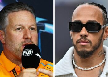 Zak Brown fait un commentaire controversé sur la bataille pour le titre de Lewis Hamilton et Max Verstappen