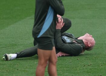 Erling Haaland tombe blessé et crie de douleur lors de l’entraînement de Man City | Football | Sport