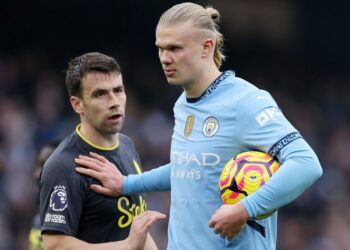 Ce que Seamus Coleman a dit à Erling Haaland avant que le penalty de Man City ne manque | Football | Sport