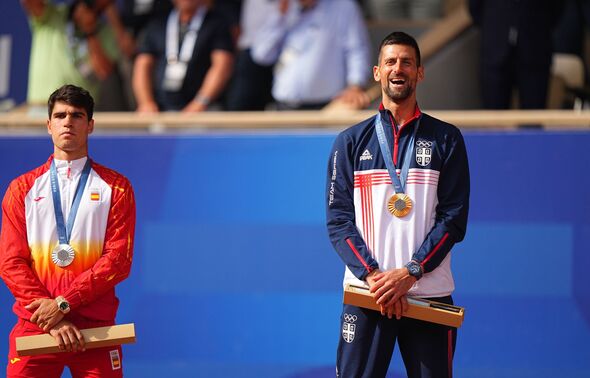 Jeux Olympiques Djokovic Alcaraz