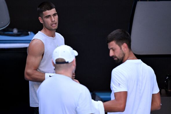 Carlos Alcaraz Novak Djokovic