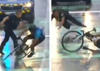 Un Prankster Fait Sensation au Tour de France en Heurtant un Agent de Sécurité