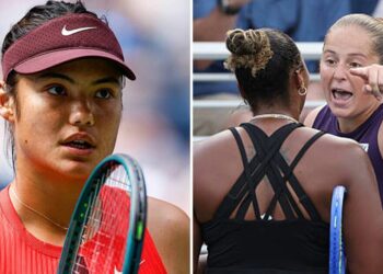 US Open Live: Emma Raducanu en gros troubles alors que le racisme Row explose | Tennis | Sport