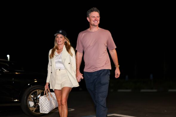 Kate Phillips et Justin Rose Walk