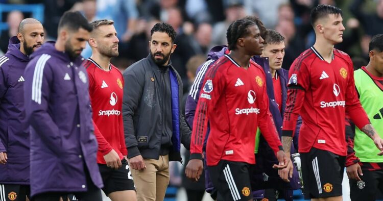 L'étoile de l'homme utd mord en arrière lorsqu'il est grillé sur Ruben Amorim après Man City Loss | Football | Sport