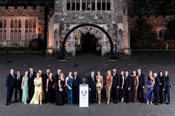 Team Europe pose pour une photo