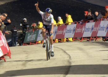 Giulio Pellizzari a installé en solitaire