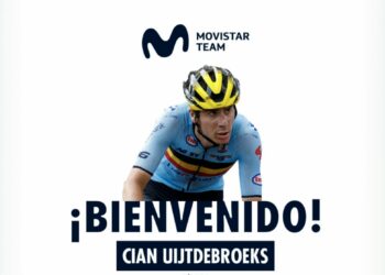 Cian Uijtdebroeks s’engage avec le Team Movistar