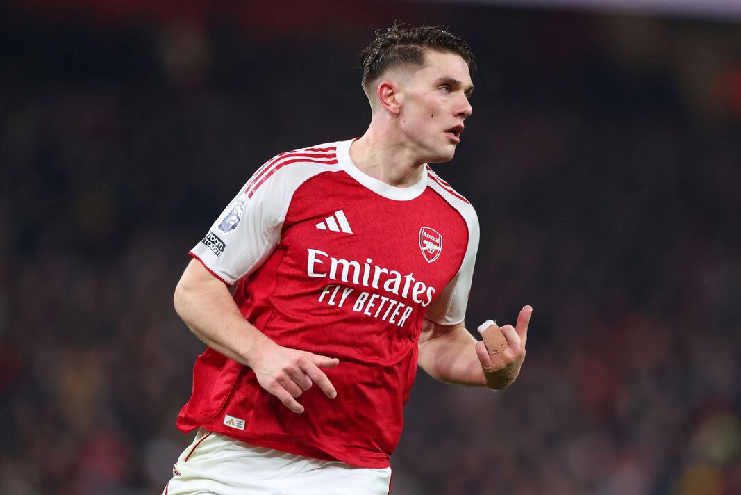 Viktor Gyokeres en action pour Arsenal Viktor Gyokeres en action pour Arsenal