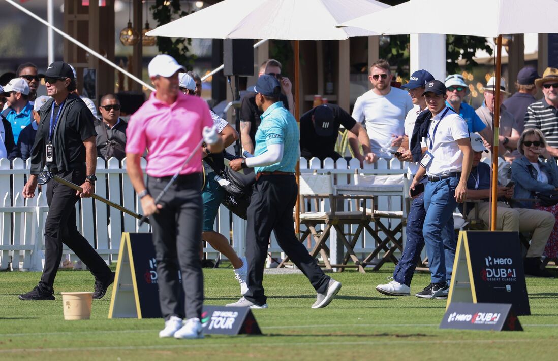 Reed et McIlroy au Hero Dubai Desert Classic