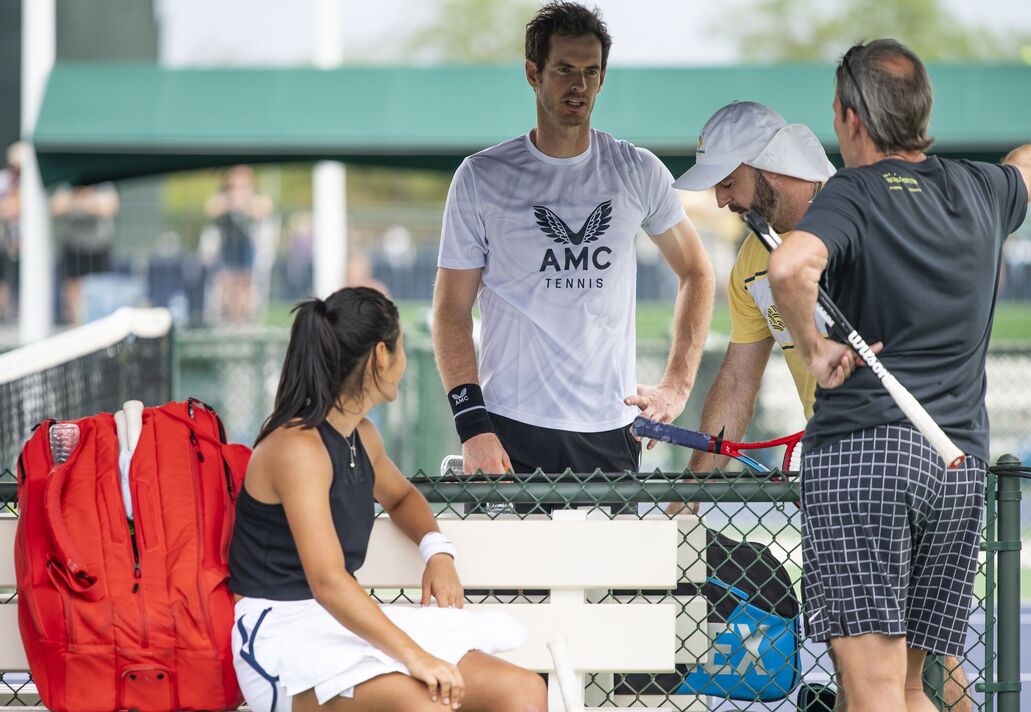 Murray et Raducanu au BNP Paribas Open