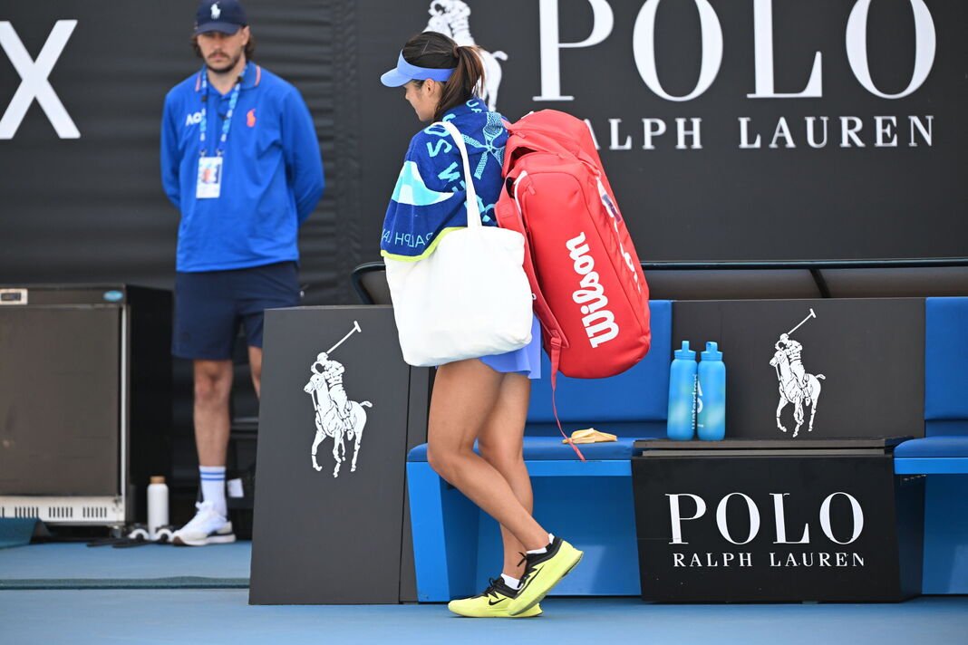 Emma Raducanu à l'Open d'Australie 2026