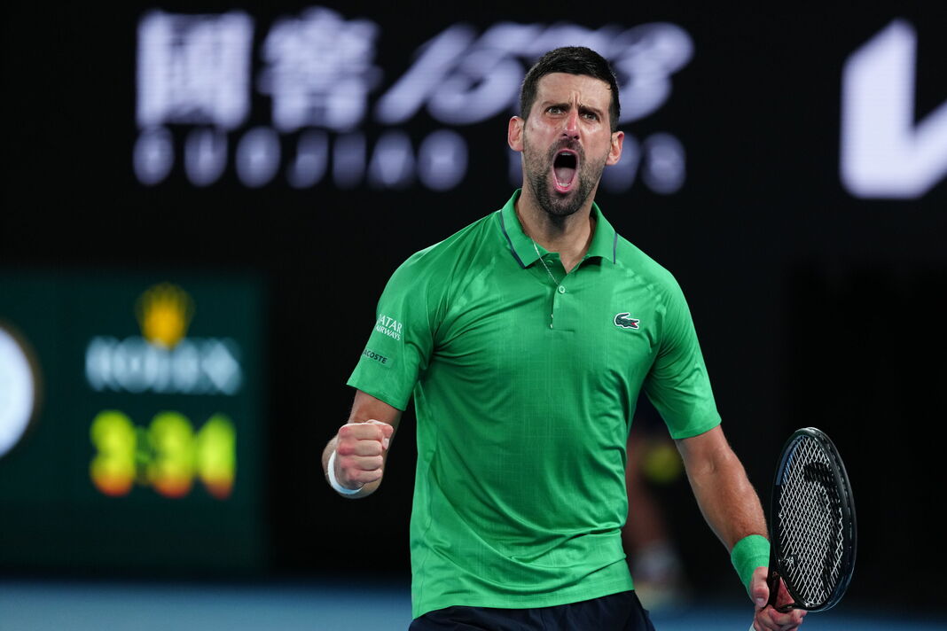 Novak Djokovic Open d'Australie 2026 - Jour 13
