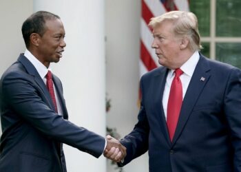 Donald Trump à propos de Tiger Woods alors qu&rsquo;il sort avec la belle-fille du président | Golf | Sport