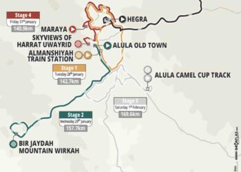 Parcours AlUla Tour 2026 : Étapes, profils, enjeux