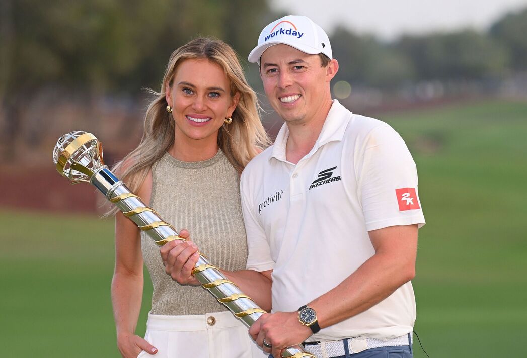 Matt Fitzpatrick et sa femme Katherine