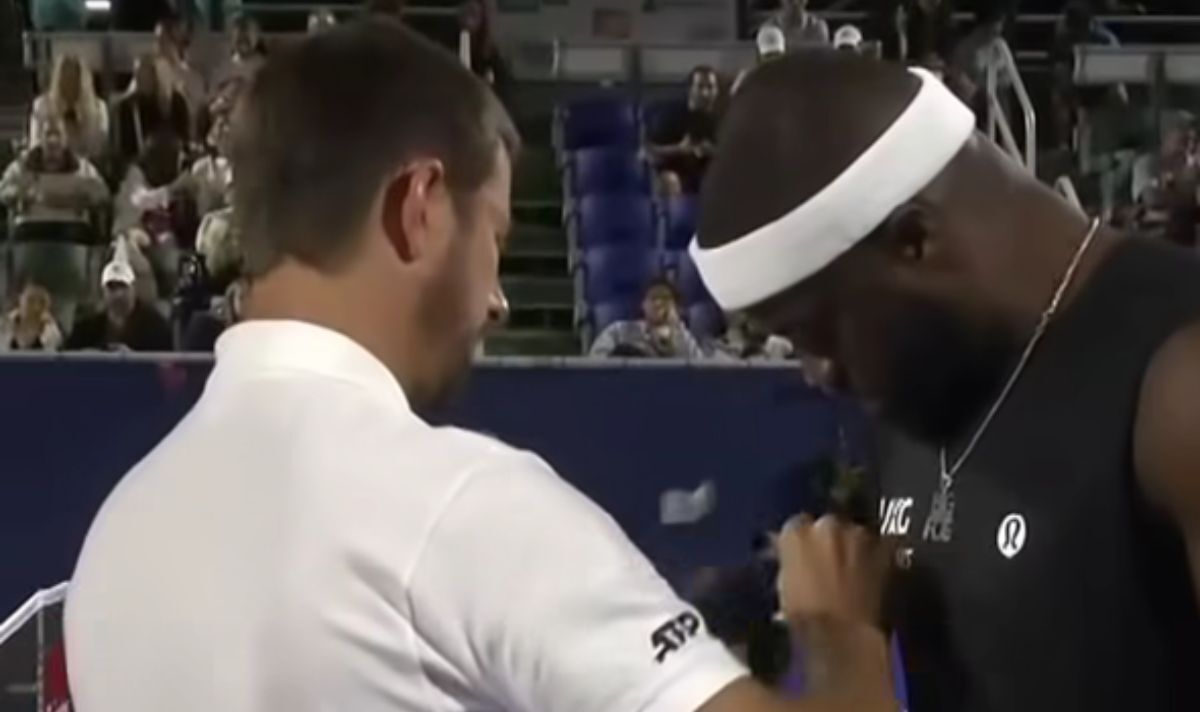 Frances Tiafoe arbitre l'Open de Delray Beach