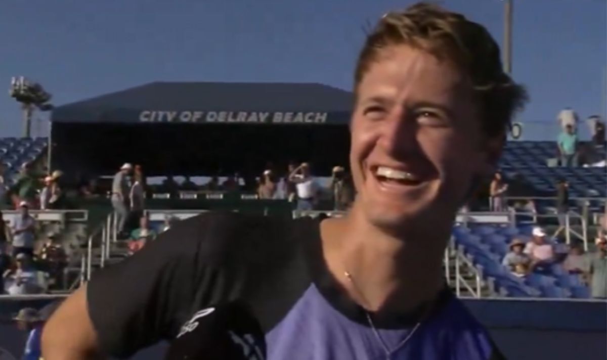 Interview ouverte de Sebastian Korda à Delray Beach