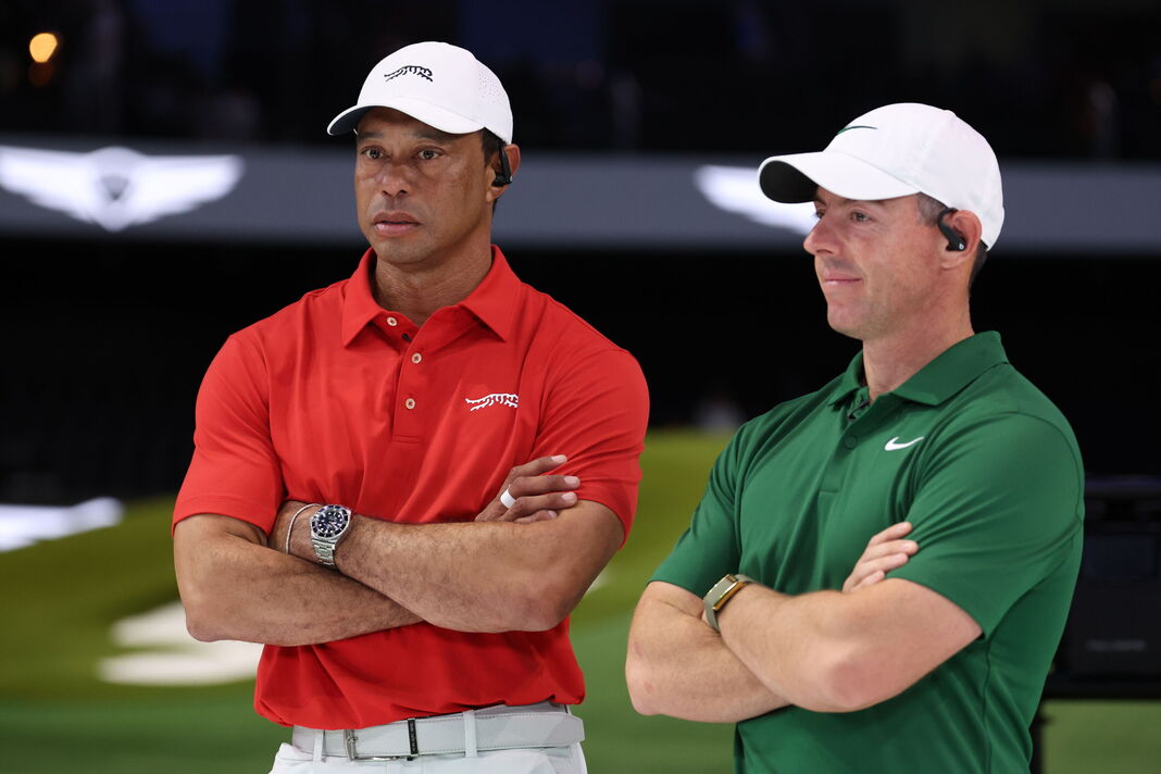 Tiger Woods et Rory McIlroy