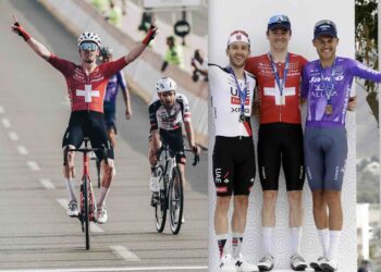 Mauro Schmid bat Adam Yates, stratégie Jayco AlUla