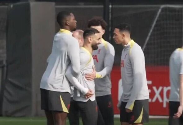 Mohamed Salah et Trent Alexander-Arnold