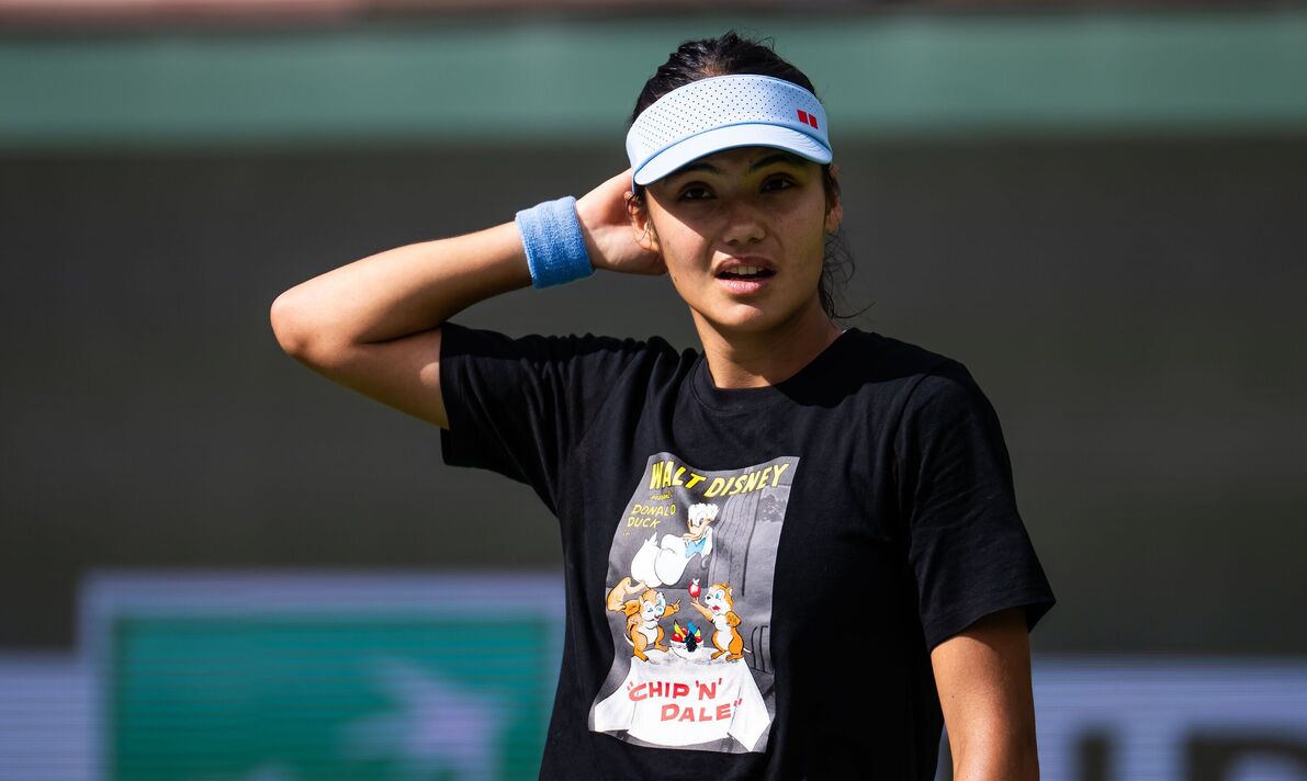 Emma Raducanu Indian Wells BNP Paribas Open 2026 - Avant-premières
