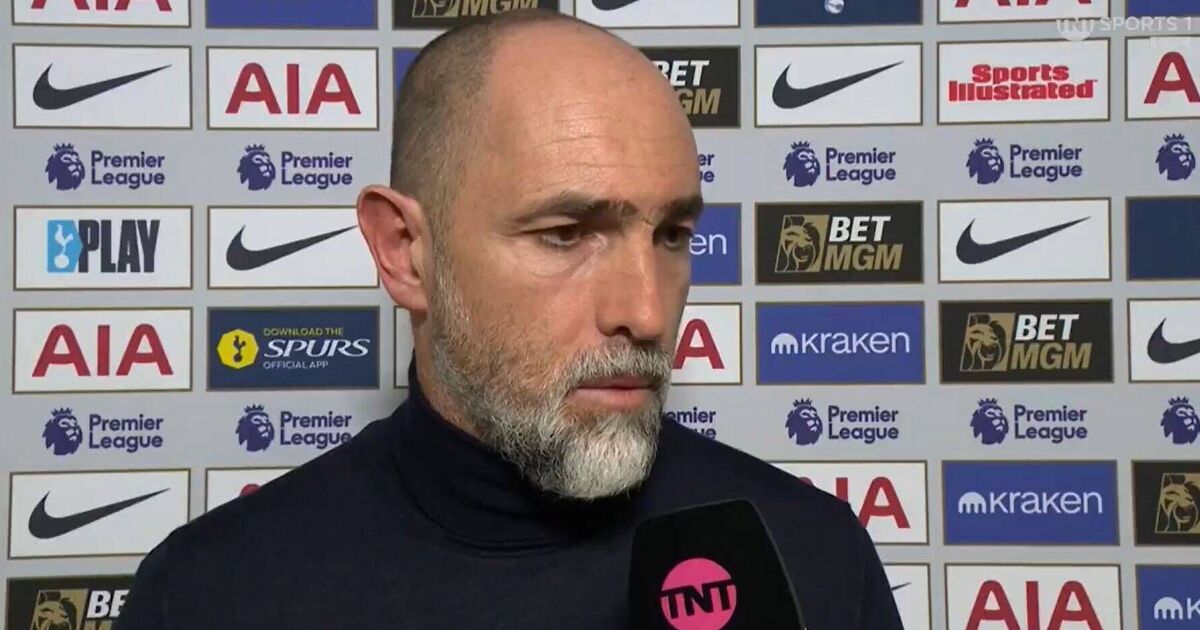 Igor Tudor réagit aux fans des Spurs qui sortent du stade par milliers | Football | Sport