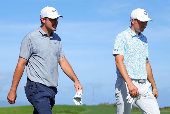 Jordan Spieth et Scottie Scheffler