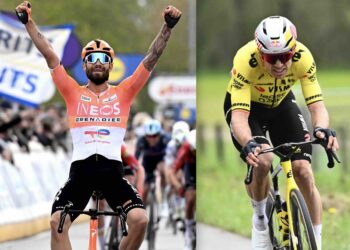 Ganna dompte Van Aert, le résumé