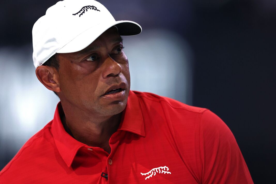 Tiger Woods participe à la finale du TGL