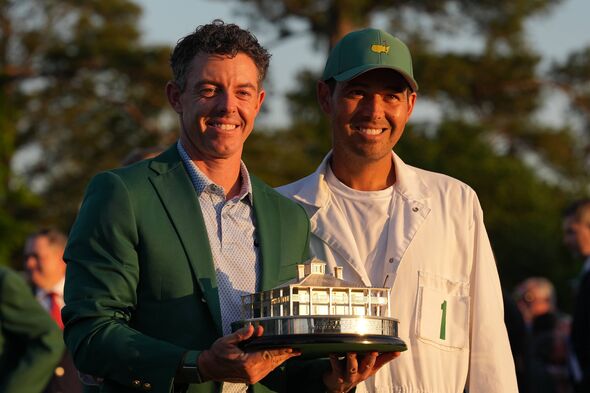 Rory McIlroy avec Harry Diamond