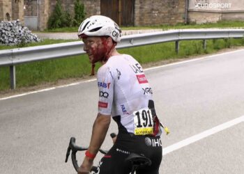 Adam Yates abandonne, commotion cérébrale et hécatombe chez UAE