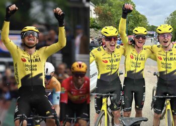 Filippo Fiorelli dompte les ribins, Visma impose sa loi
