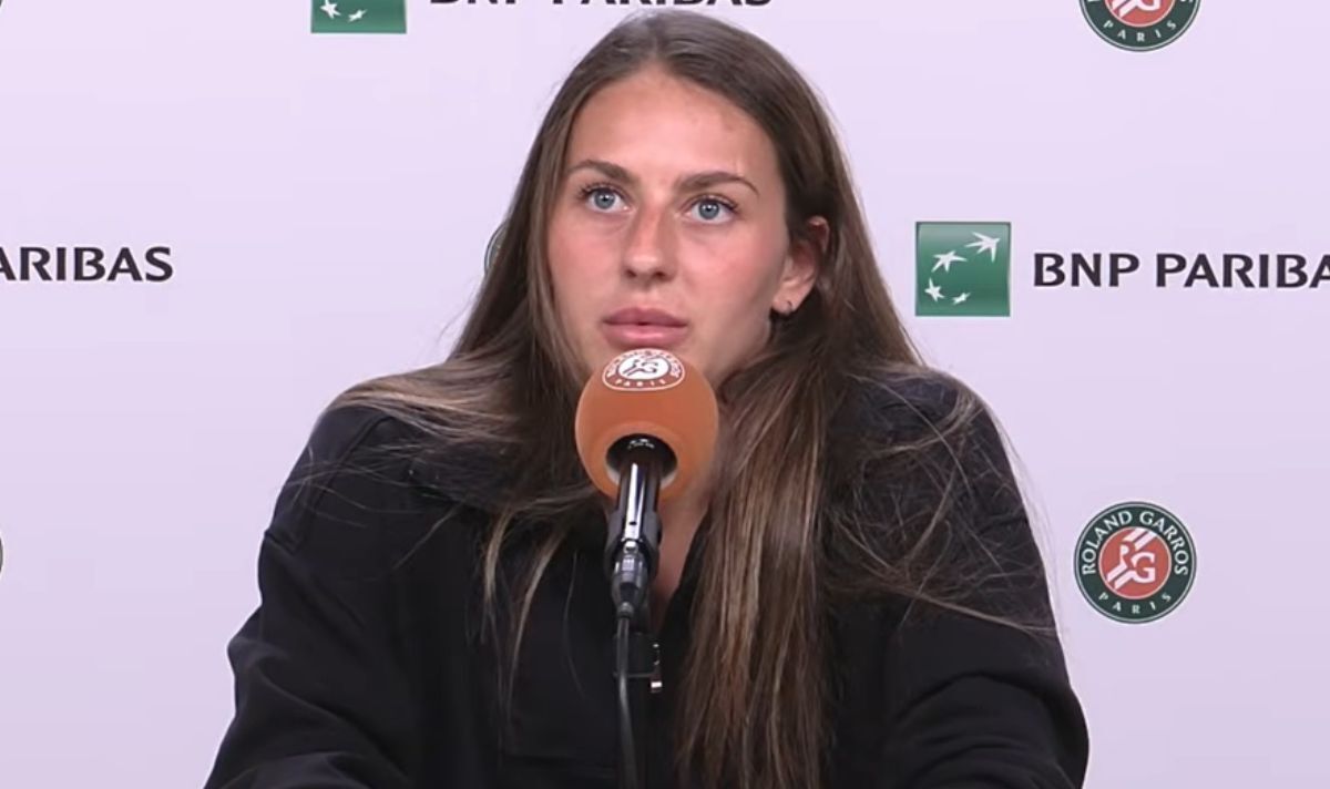 Conférence de presse de Marta Kostyuk à Roland Garros