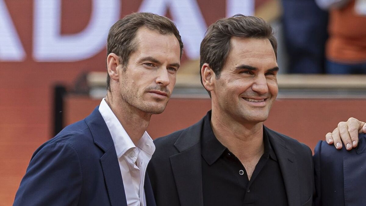 Andy Murray Roger Federer Roland-Garros 2025 - Premier jour