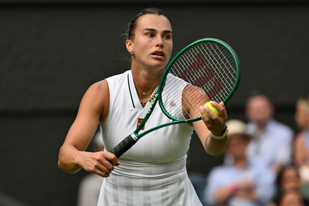 Aryna Sabalenka joue à Wimbledon 2026 Aryna Sabalenka joue à Wimbledon 2026